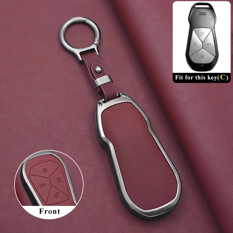 Car Key Case for Xpeng Xiaopeng G6 - EVEVUP Xpeng Accessories