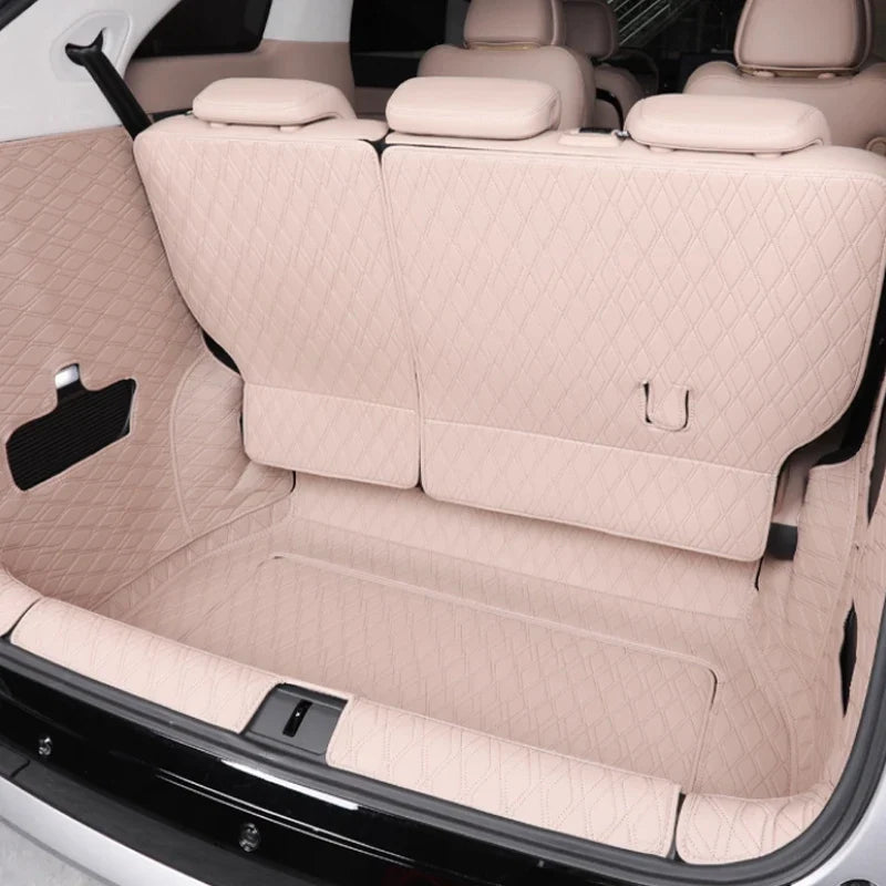 Xpeng X9 Fully Surrounded PU Leather Trunk Mat
