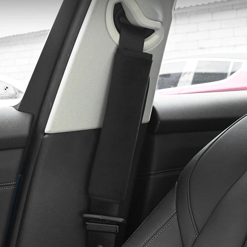 2pcs Car Seat Belt Covers - Leapmotor Accessories