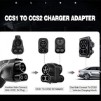 CCS1 to CCS2 DC EV Charging Adapter 250A 1000V