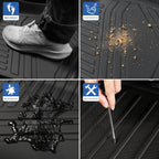 RHD for Xpeng X9 Car Floor Mats Cargo Liner Trunk Pad