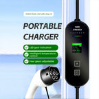 Portable 7KW 32A Type 2 EV Charger 5M/10M Single Phase CEE 3PIN EU plug