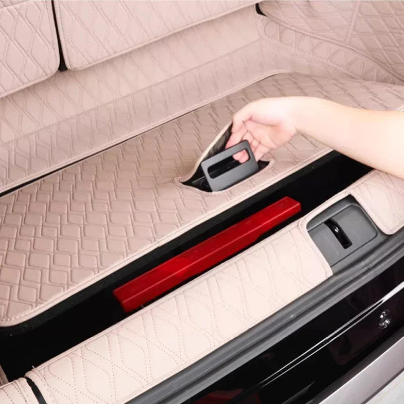 Xpeng X9 Fully Surrounded PU Leather Trunk Mat