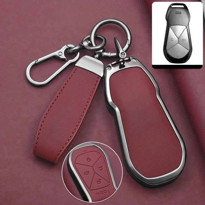 Car Key Case for Xpeng Xiaopeng G6 - EVEVUP Xpeng Accessories