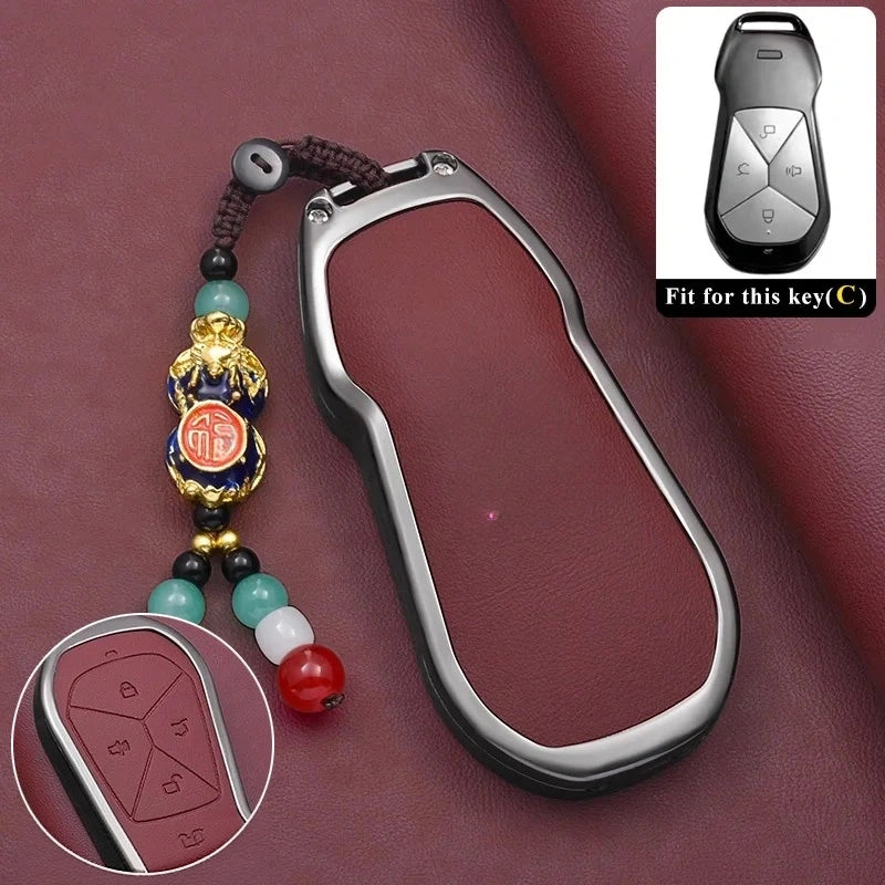 Car Key Case for Xpeng Xiaopeng G6 - EVEVUP Xpeng Accessories