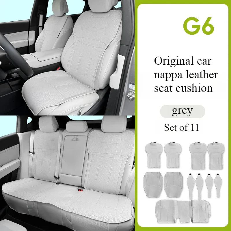 Xpeng G6/P7+ Car Seat Covers Full Set Premium Nappa Leather