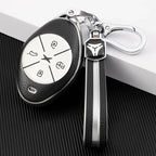 Leather TPU Car Key Fob Case Cover Protector for Xpeng G3  P7