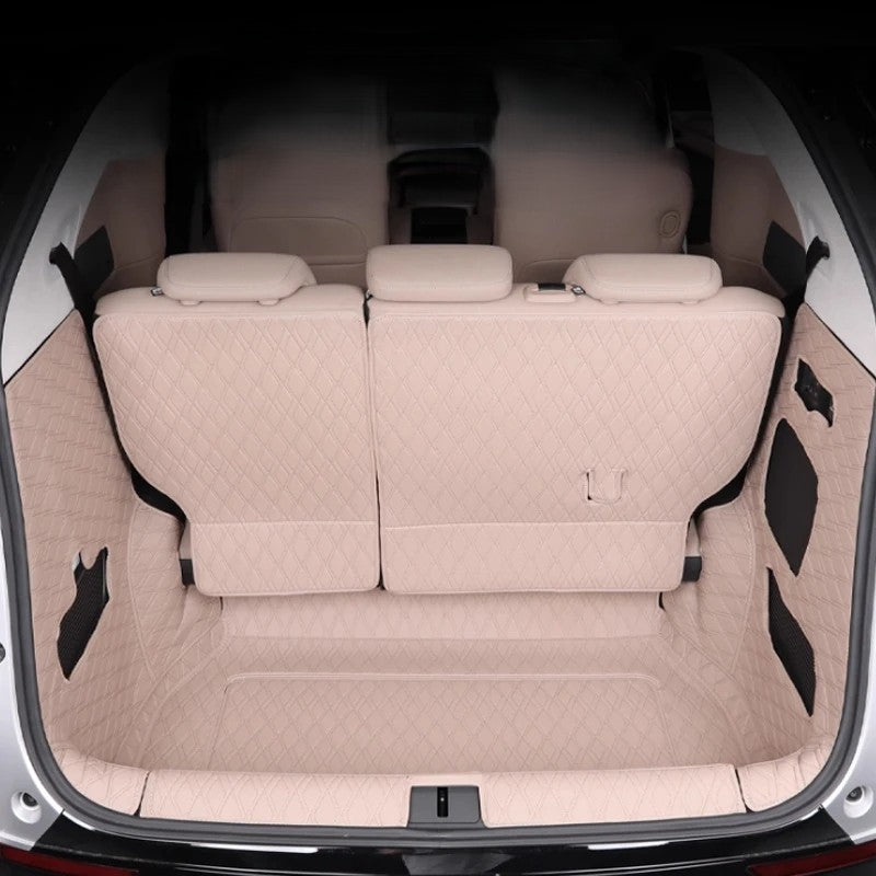 Xpeng X9 Fully Surrounded PU Leather Trunk Mat