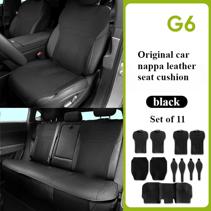 Xpeng G6/P7+ Car Seat Covers Full Set Premium Nappa Leather