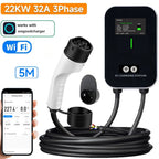 7KW 11KW 22KW Type 2 Electric Vehicle Charger Car Charging Station