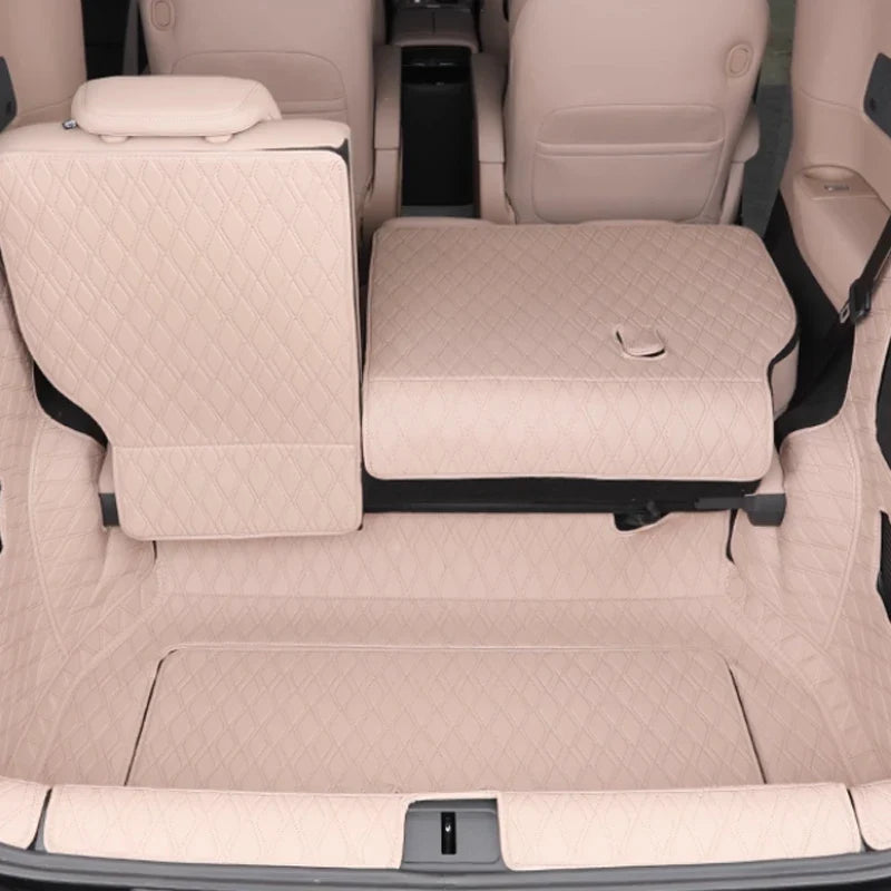 Xpeng X9 Fully Surrounded PU Leather Trunk Mat