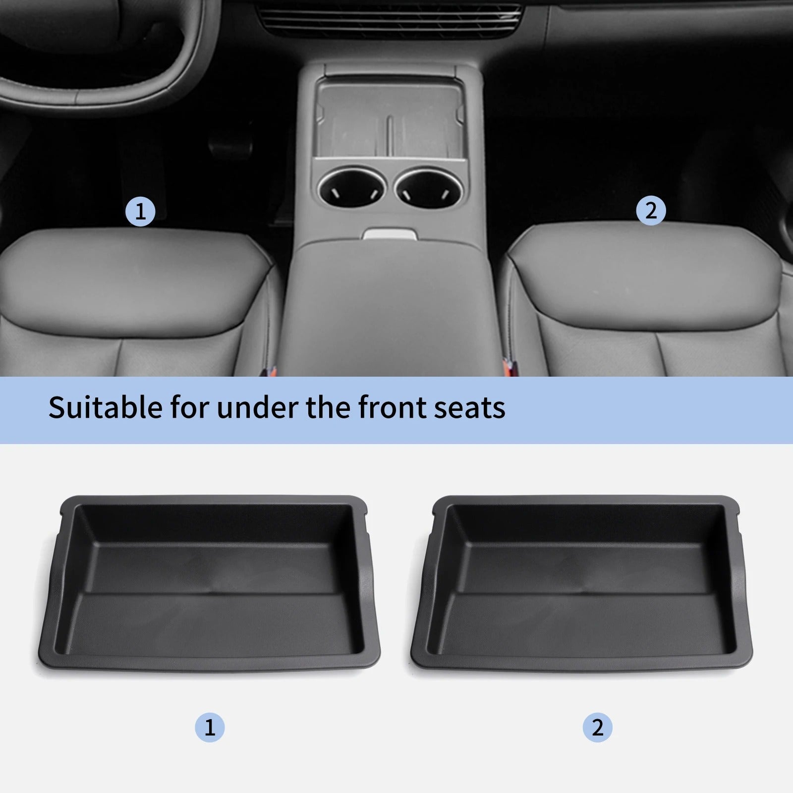 XPENG G6 Under Seat Storage Box Organizer