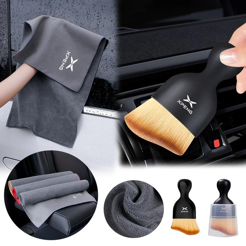 XPENG Car Cleaning Towel Brush