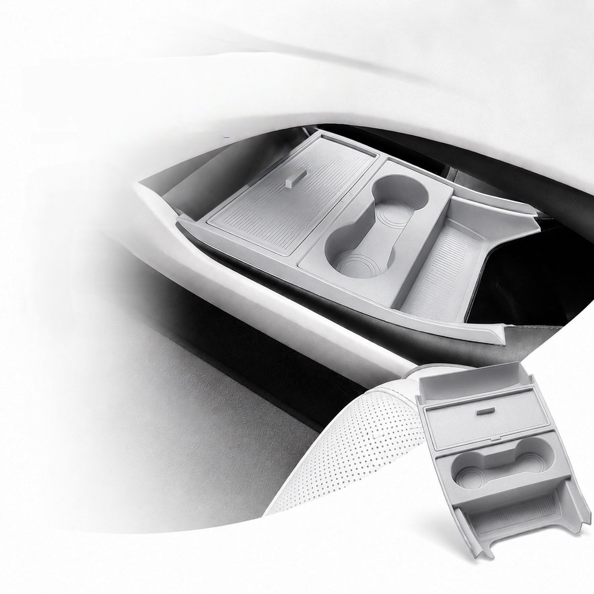 Center Console Lower Storage Box for XPeng MONA L03