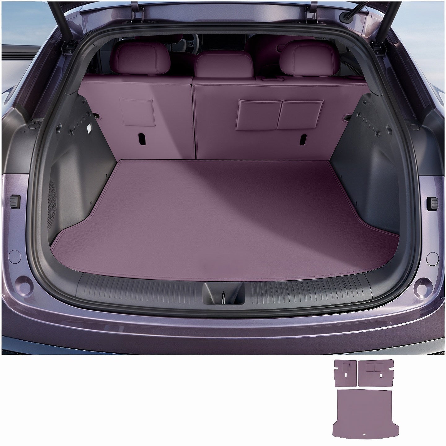 RearTrunk Mats Backrest Protector for XPeng MONA L03 / M03