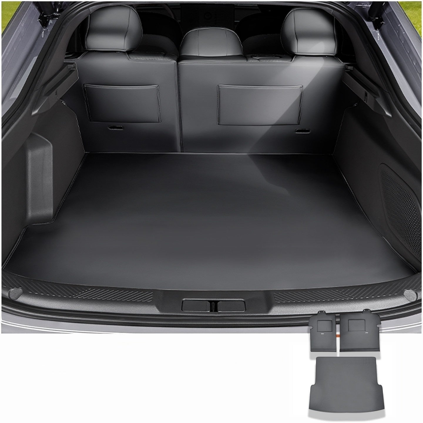 RearTrunk Mats Backrest Protector for XPeng MONA L03 / M03