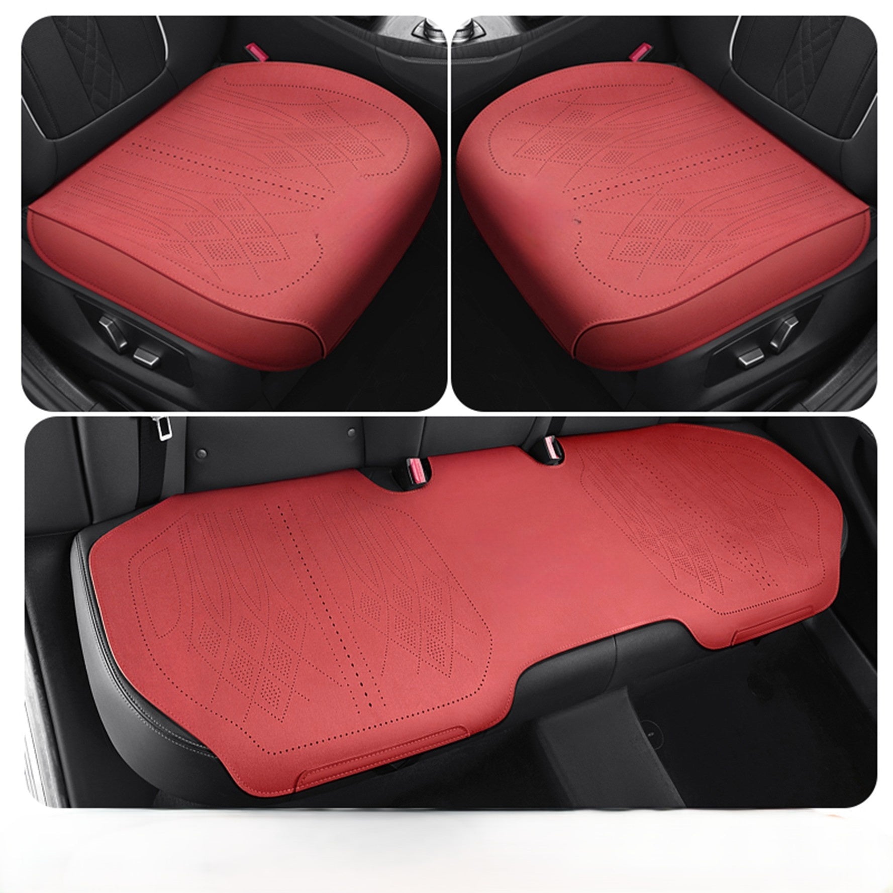 Xpeng Suede Four-season Breathable Seat Cushion - EVEVUP Xpeng Accessories
