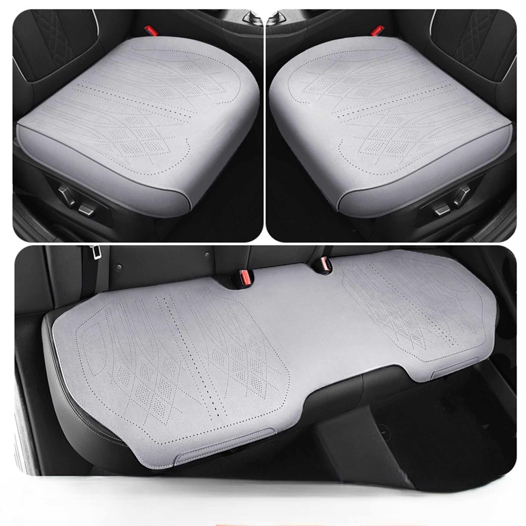 Xpeng Suede Four-season Breathable Seat Cushion - EVEVUP Xpeng Accessories