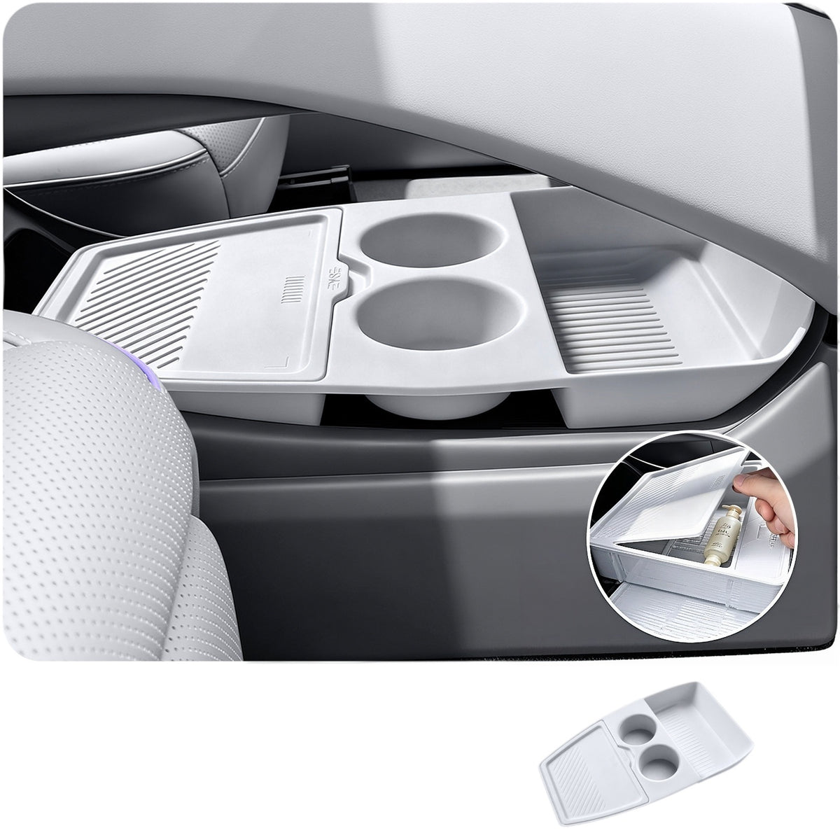 Second Version Center Console Lower Storage Box for XPeng MONA M03/L03