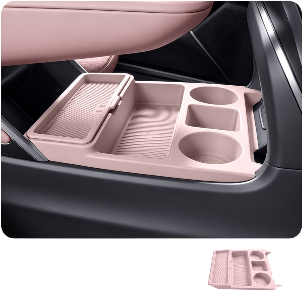 Second Version Center Console Lower Storage Box for XPeng MONA M03/L03
