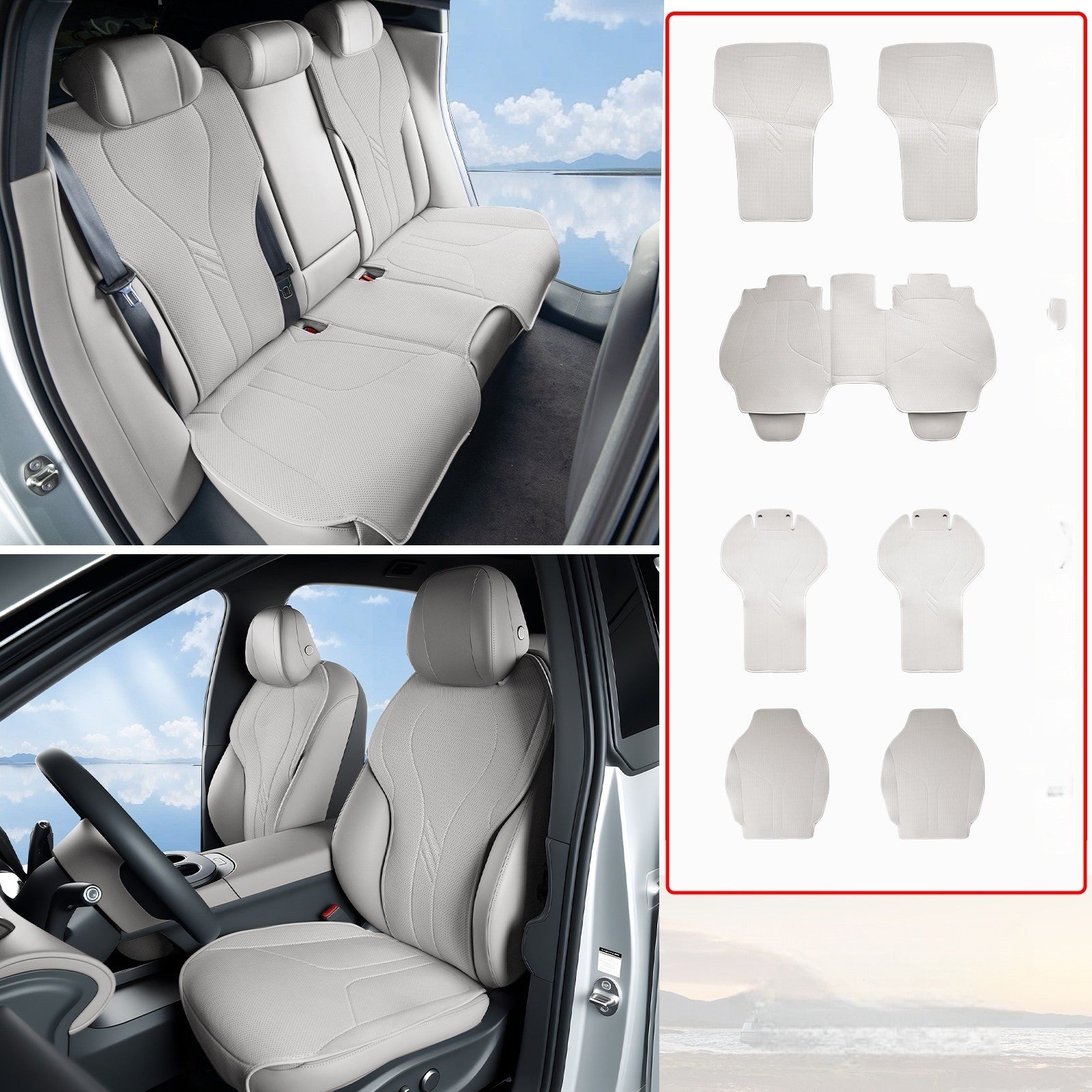 Breathable Seat Cushion  Compatible with 2025-2026 Xpeng G7