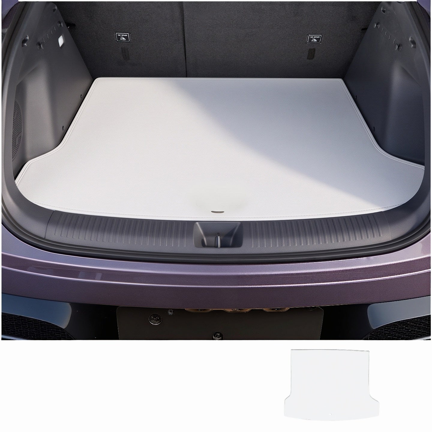 RearTrunk Mats Backrest Protector for XPeng MONA L03 / M03