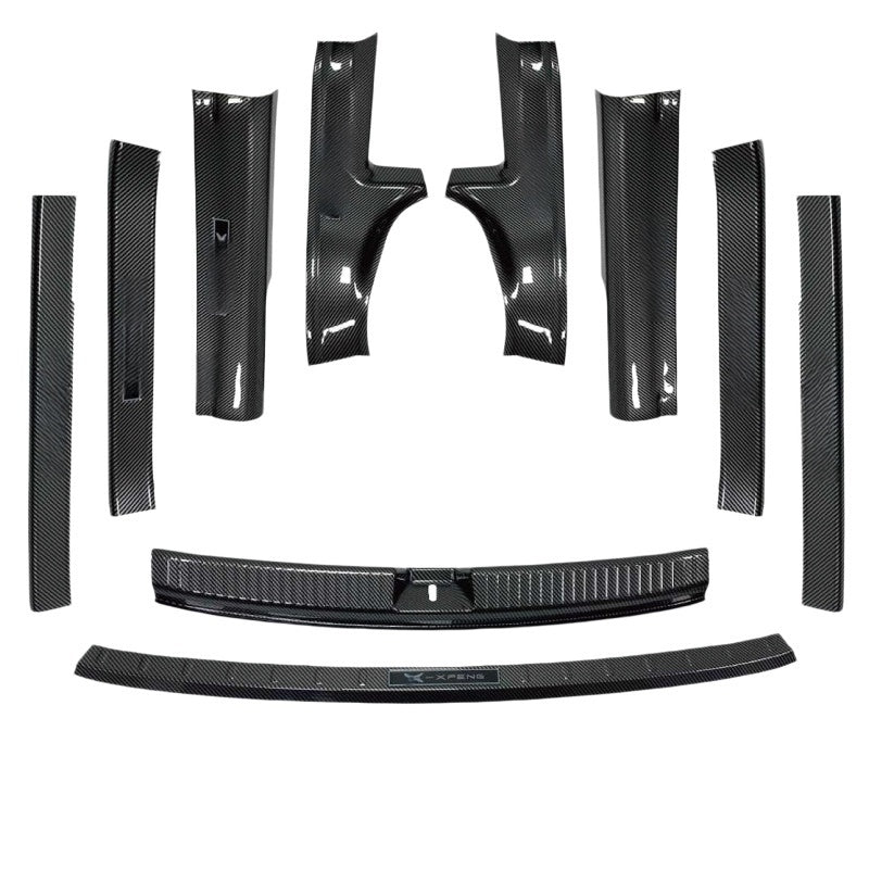 Xpeng Door Sill Guard Strip Rear Threshold Guard Protection - EVEVUP Xpeng Accessories