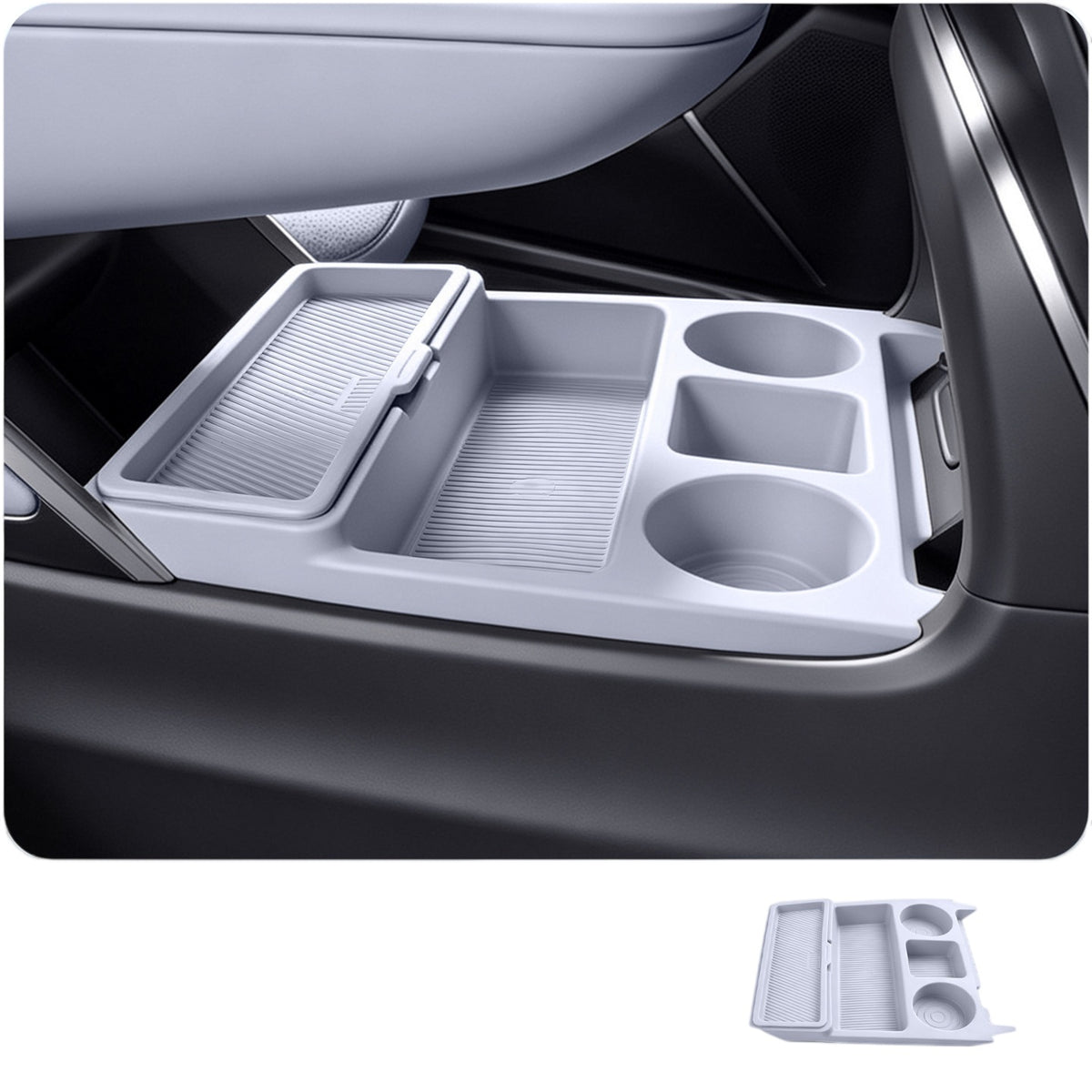 Second Version Center Console Lower Storage Box for XPeng MONA M03/L03