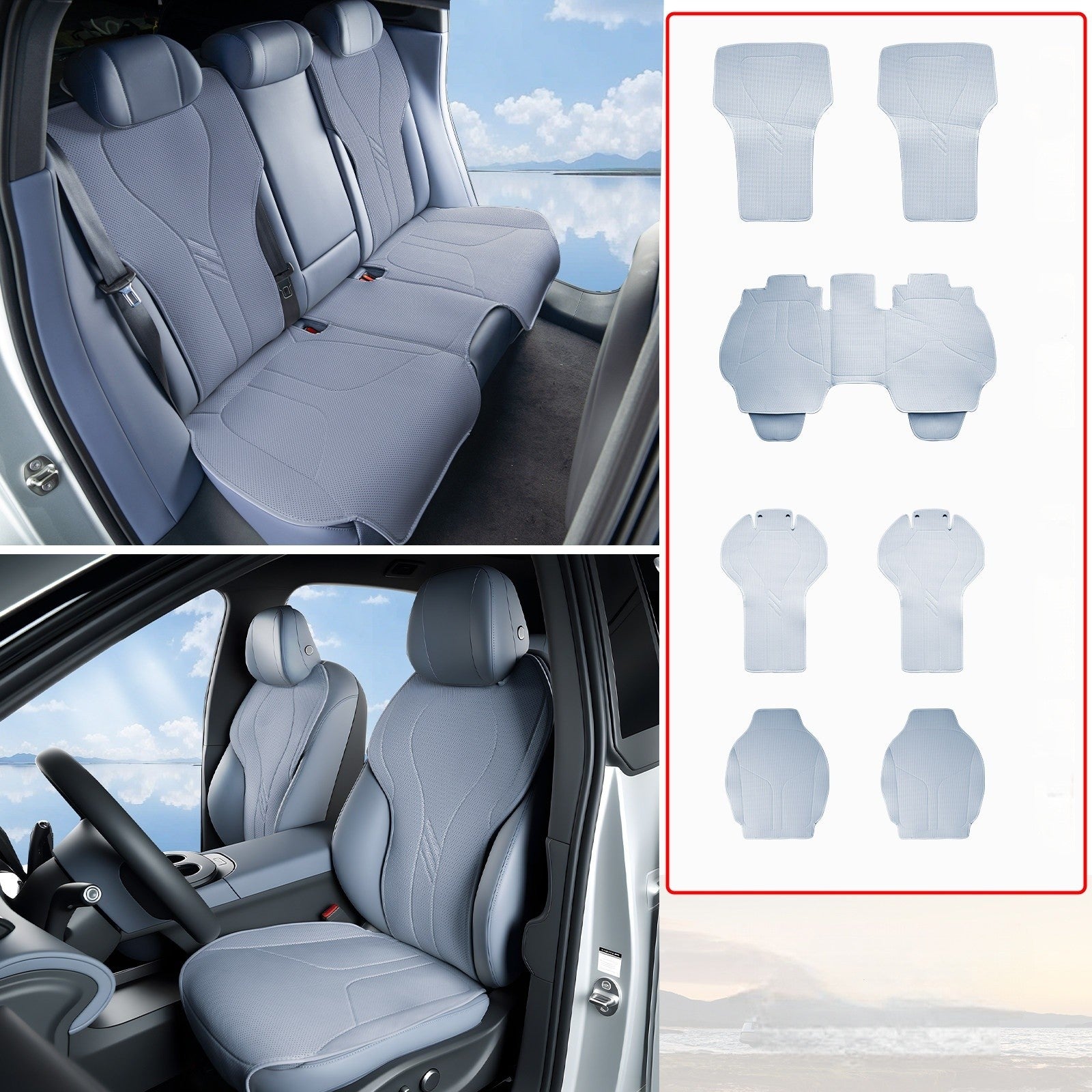 Breathable Seat Cushion  Compatible with 2025-2026 Xpeng G7