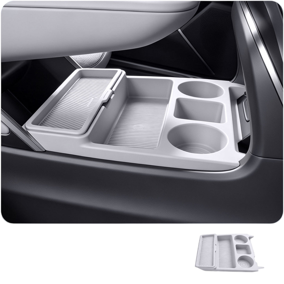 Second Version Center Console Lower Storage Box for XPeng MONA M03/L03