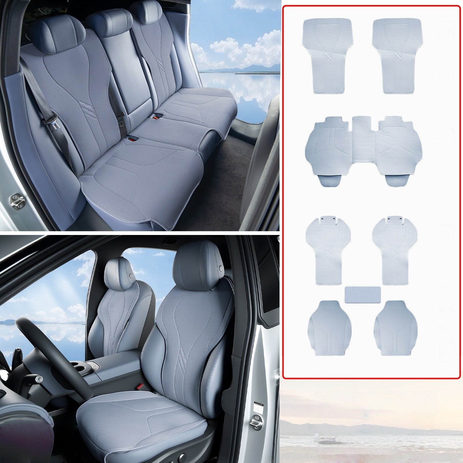 Breathable Seat Cushion  Compatible with 2025-2026 Xpeng G7