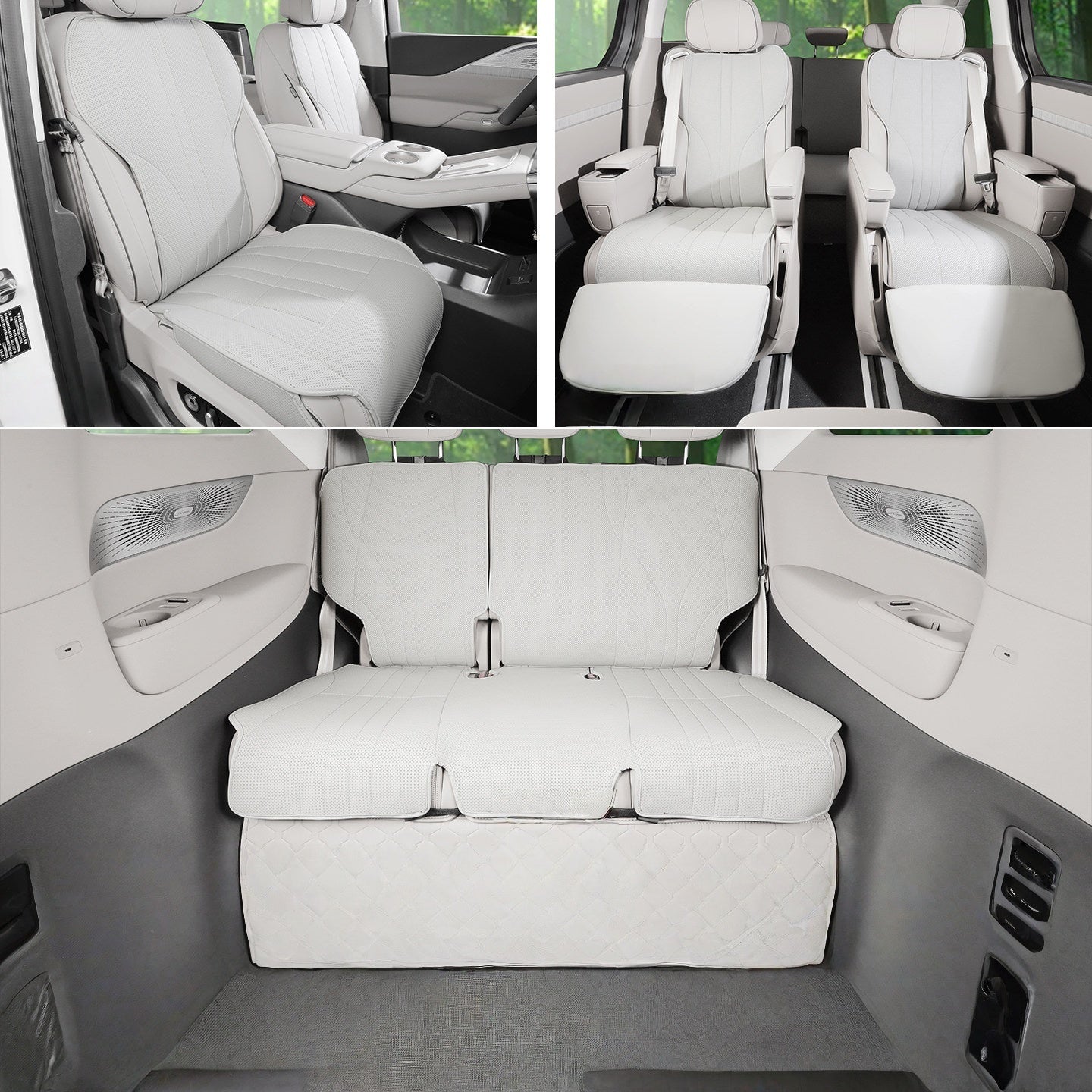 Xpeng X9 Seat Covers ( 11PCS)